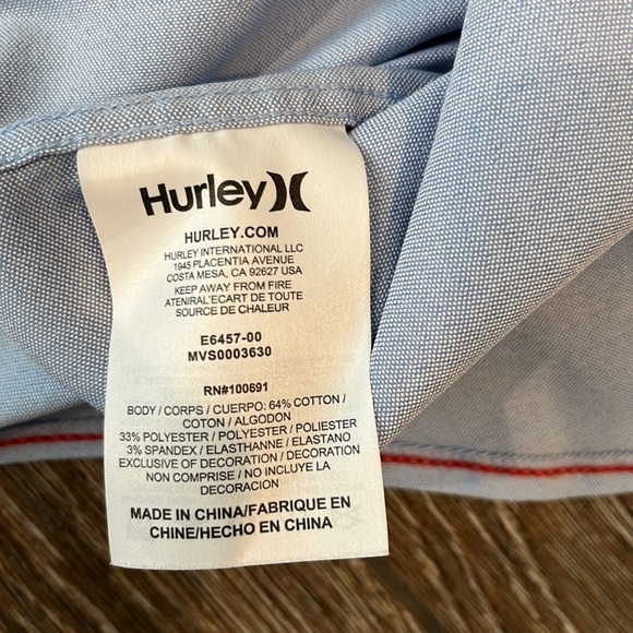 Hurley Button Up - Picture 6 of 6